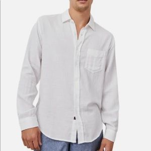 Rails Men’s Regular Fit Wyatt Shirt - White MSRP $128 NWT!